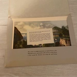 Vintage Currier & Ives Set Of Six Reproduction Prints 9x12 Americana Decor